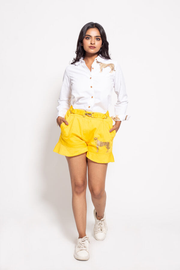 The Yellow Cheetah Shorts