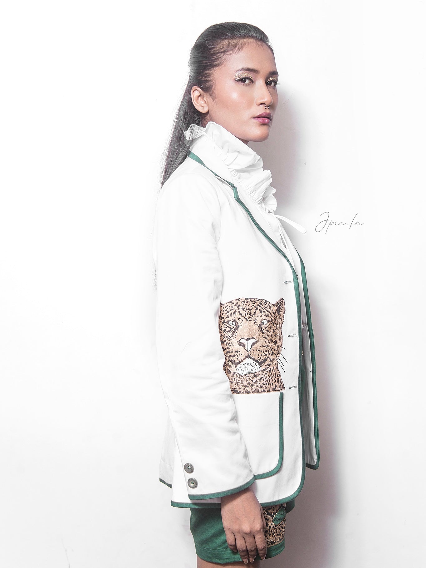 RIDHI DOGRA- The Iconic Cheetah Blazer