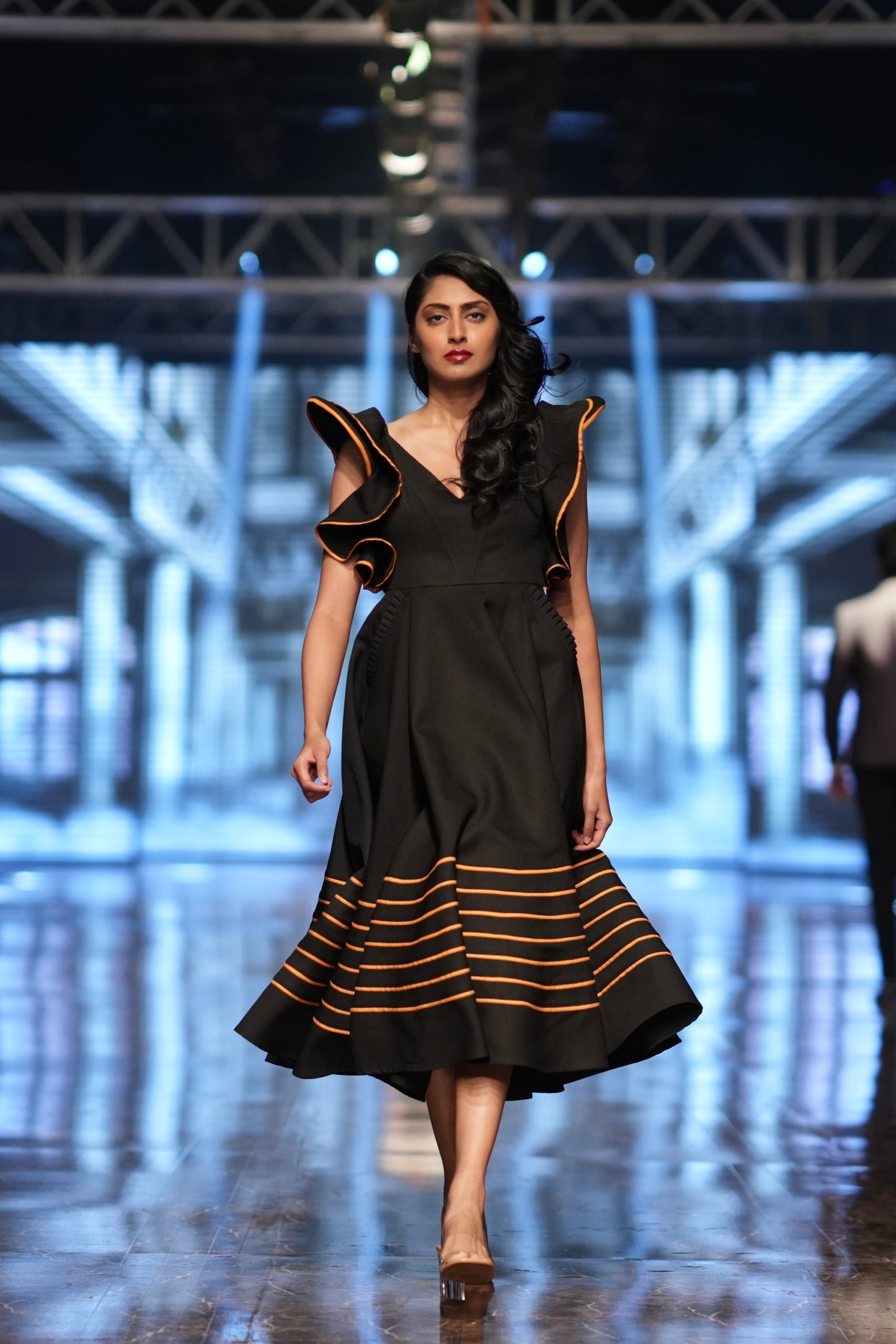 The Orbit Wing Sleeve Dress