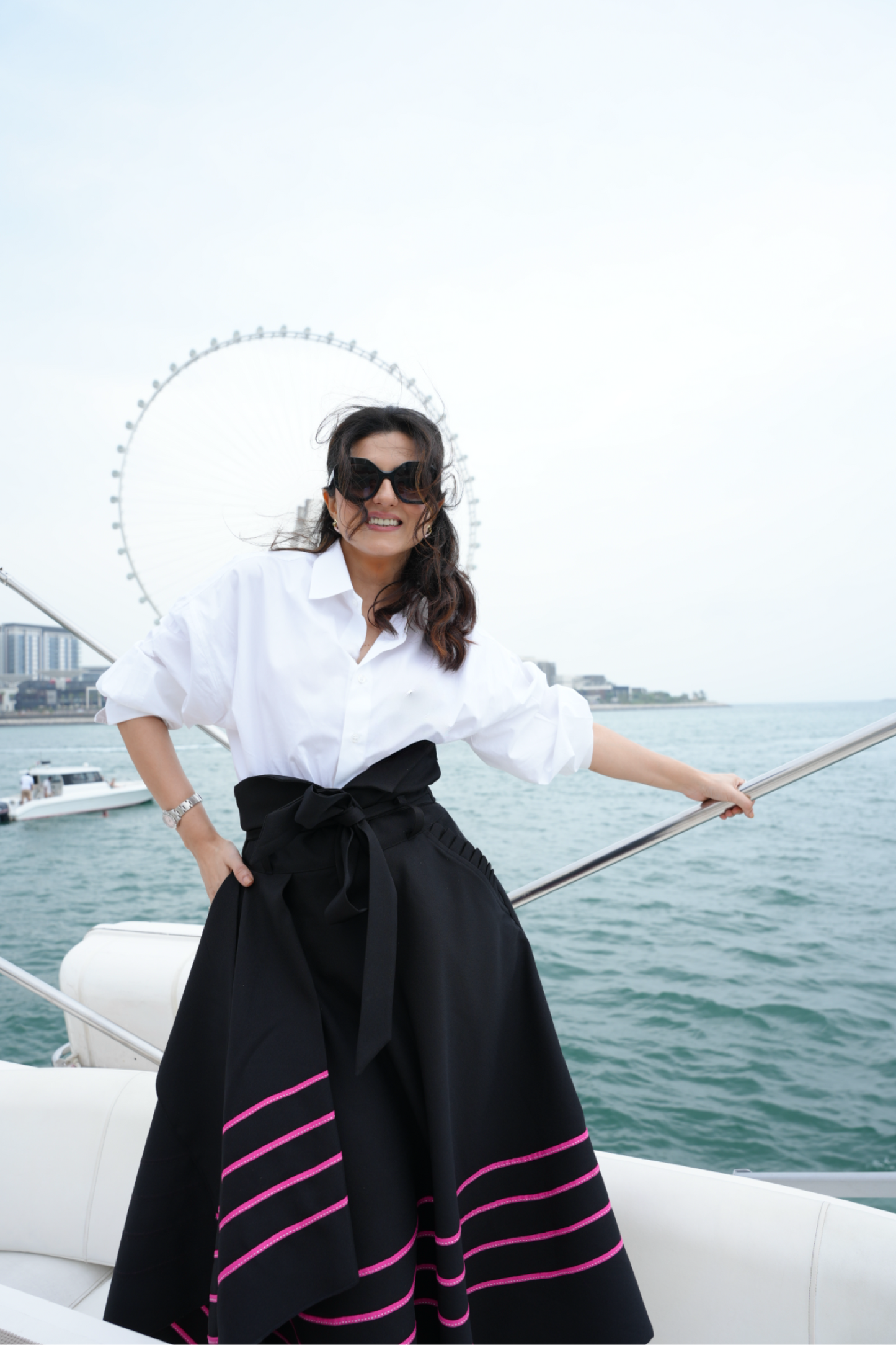 RIDHI DOGRA-The Drape Christian Skirt