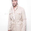 The Beige Safari Robe Jacket