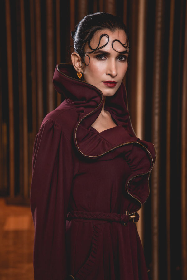 The Maroon Vampire Dress