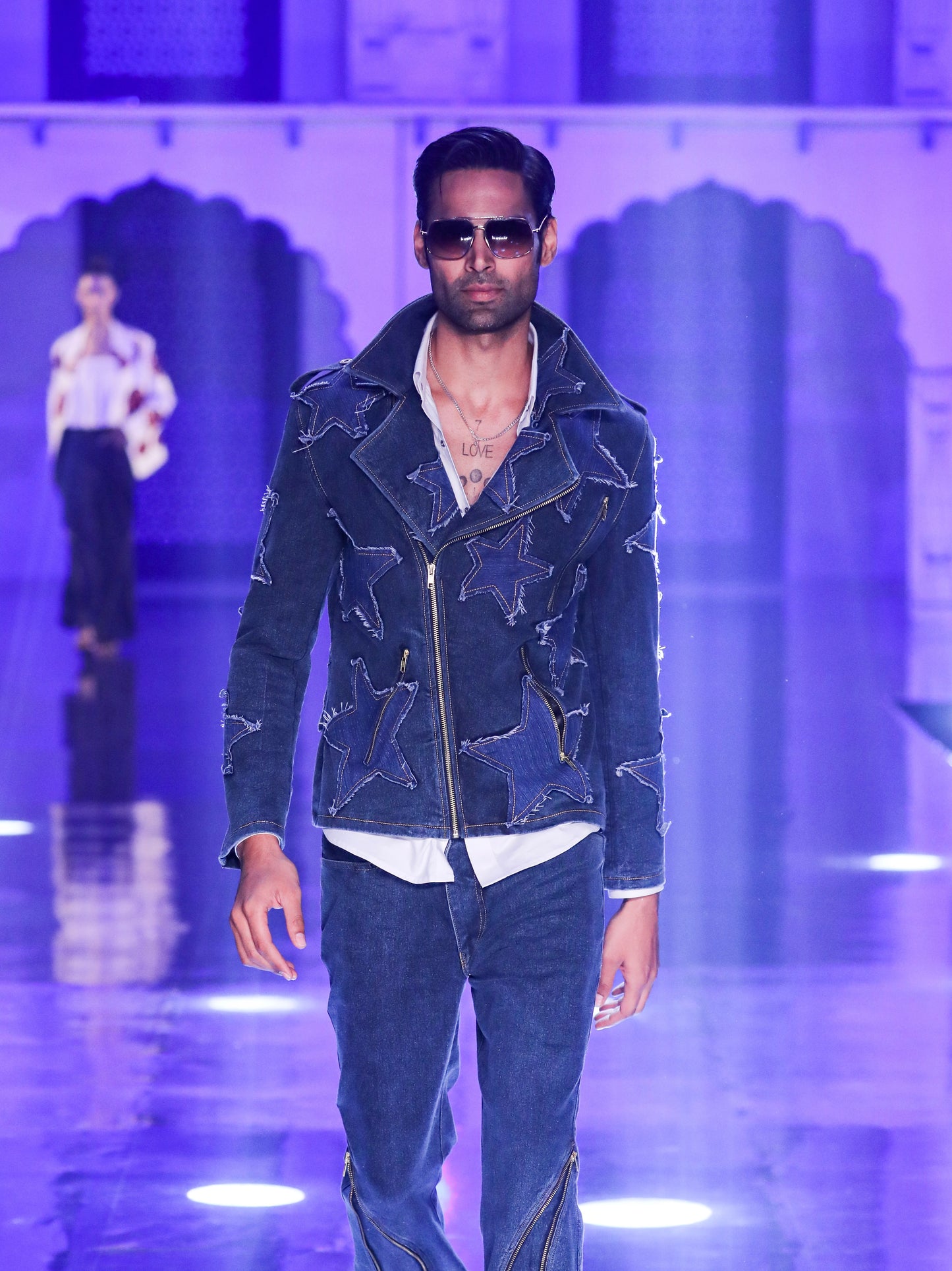 The Midnight Denim Rcokstar Jacket