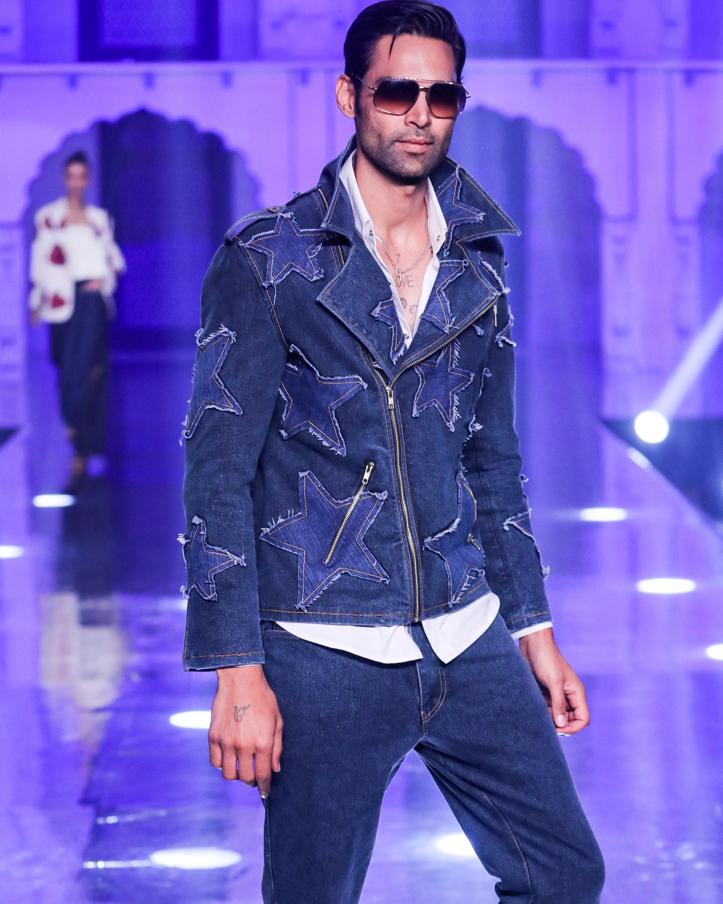 The Midnight Denim Rcokstar Jacket