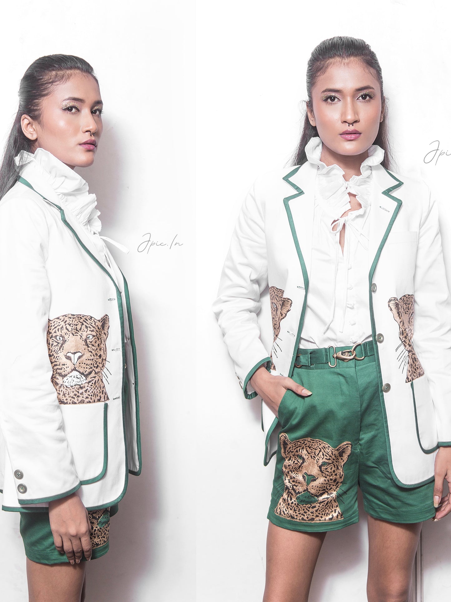 RIDHI DOGRA- The Iconic Cheetah Blazer