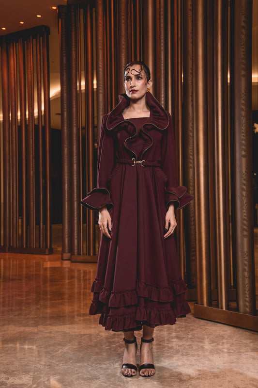 The Maroon Vampire Dress