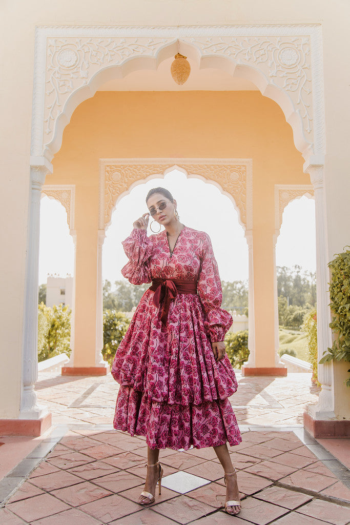 The Pink Rose Jasmine Dress