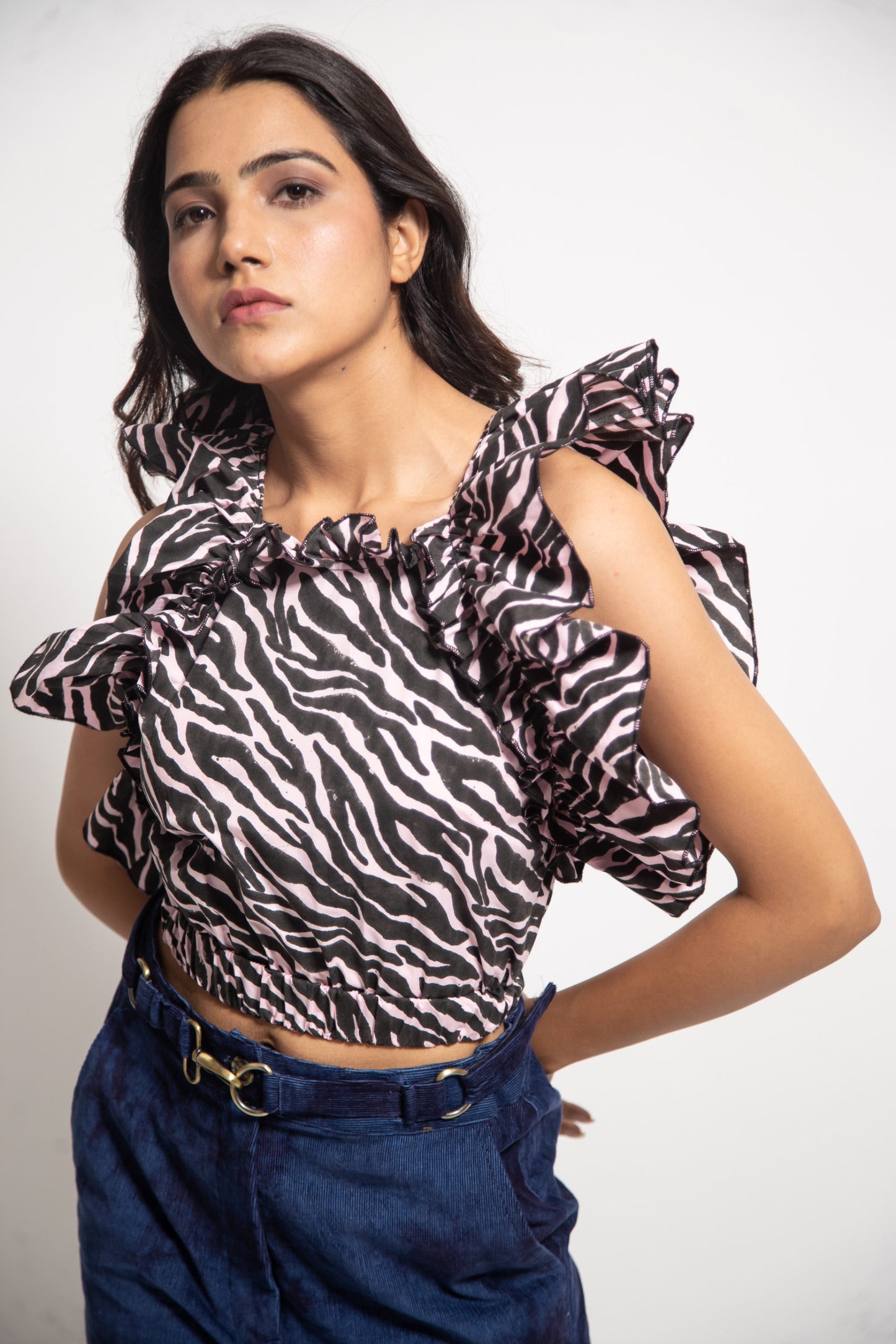 The Zebra Dragonfly Top