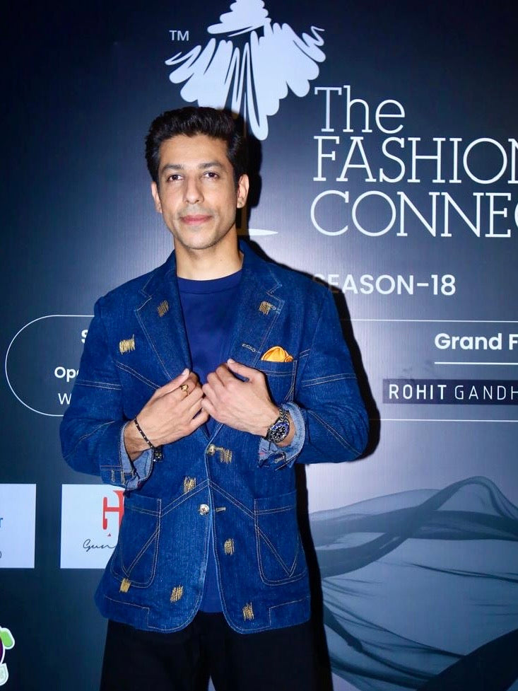 The Artisan Denim Blazer