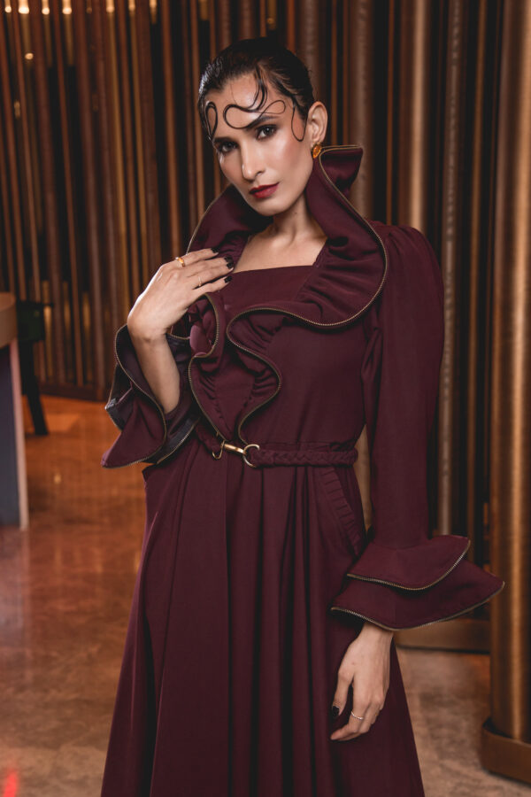 The Maroon Vampire Dress