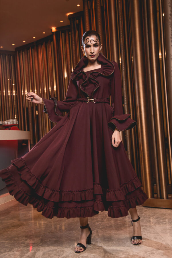 The Maroon Vampire Dress