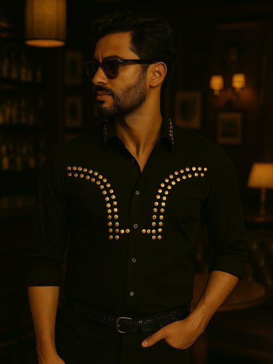 The Black Western Shirt