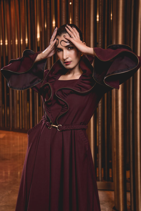 The Maroon Vampire Dress