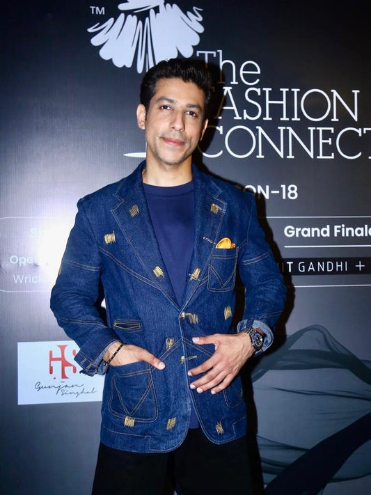 The Artisan Denim Blazer