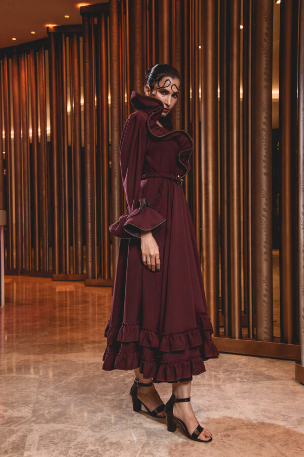 The Maroon Vampire Dress