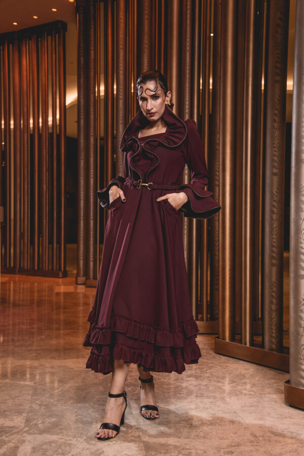 The Maroon Vampire Dress