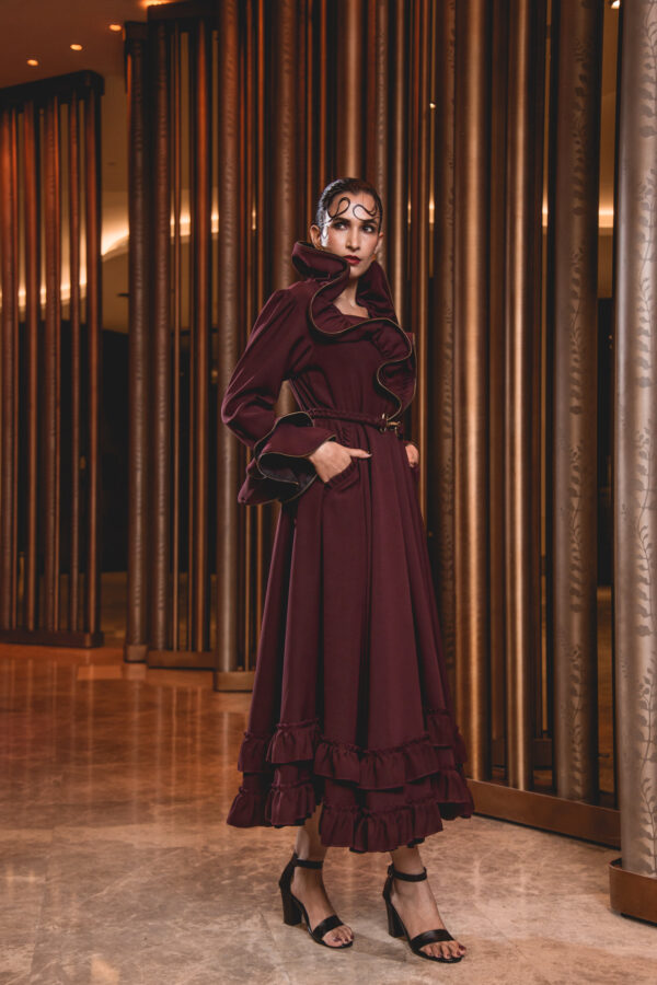 The Maroon Vampire Dress