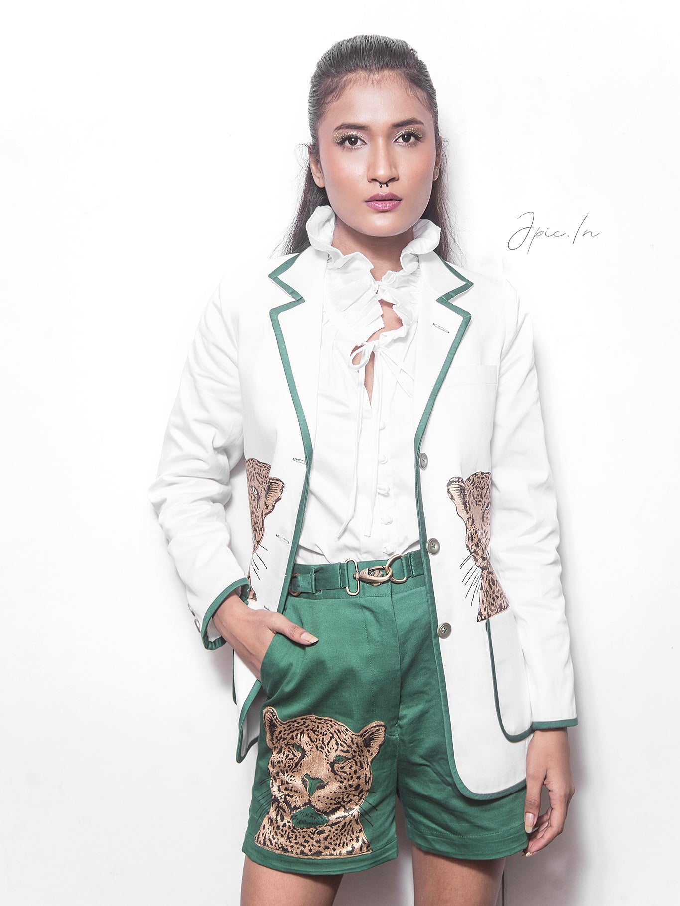 RIDHI DOGRA- The Iconic Cheetah Blazer