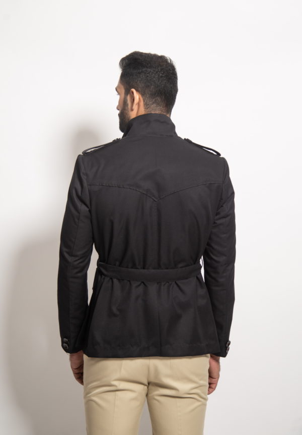 The Black Safari Robe Jacket