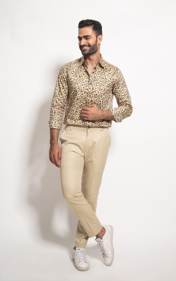 The Gold Leopard Spots Shirt