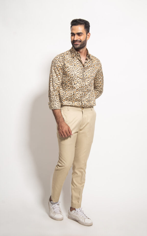 The Gold Leopard Spots Shirt