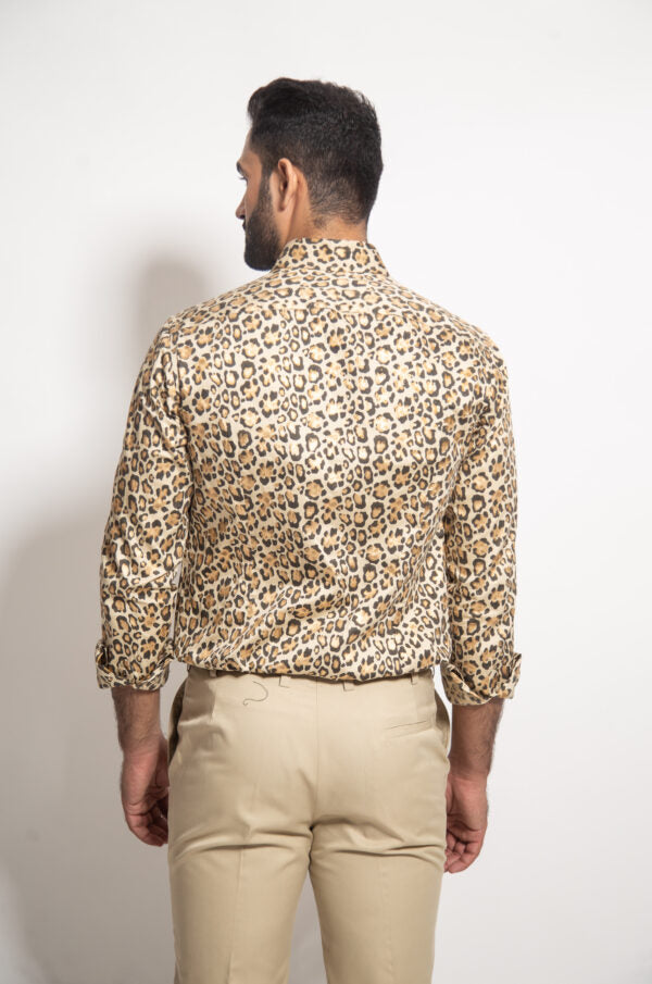 The Gold Leopard Spots Shirt