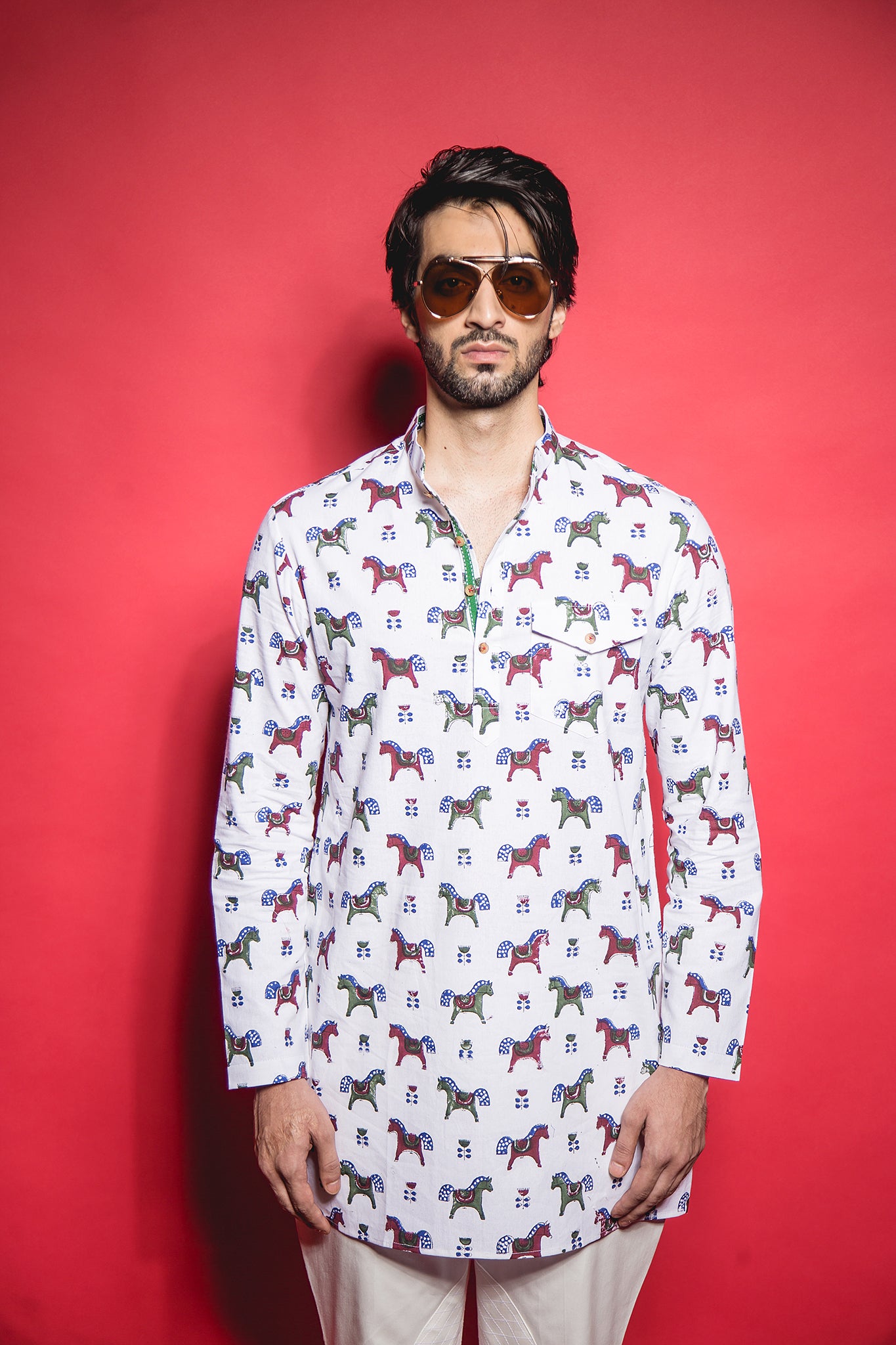 The Horse Classic Kurta