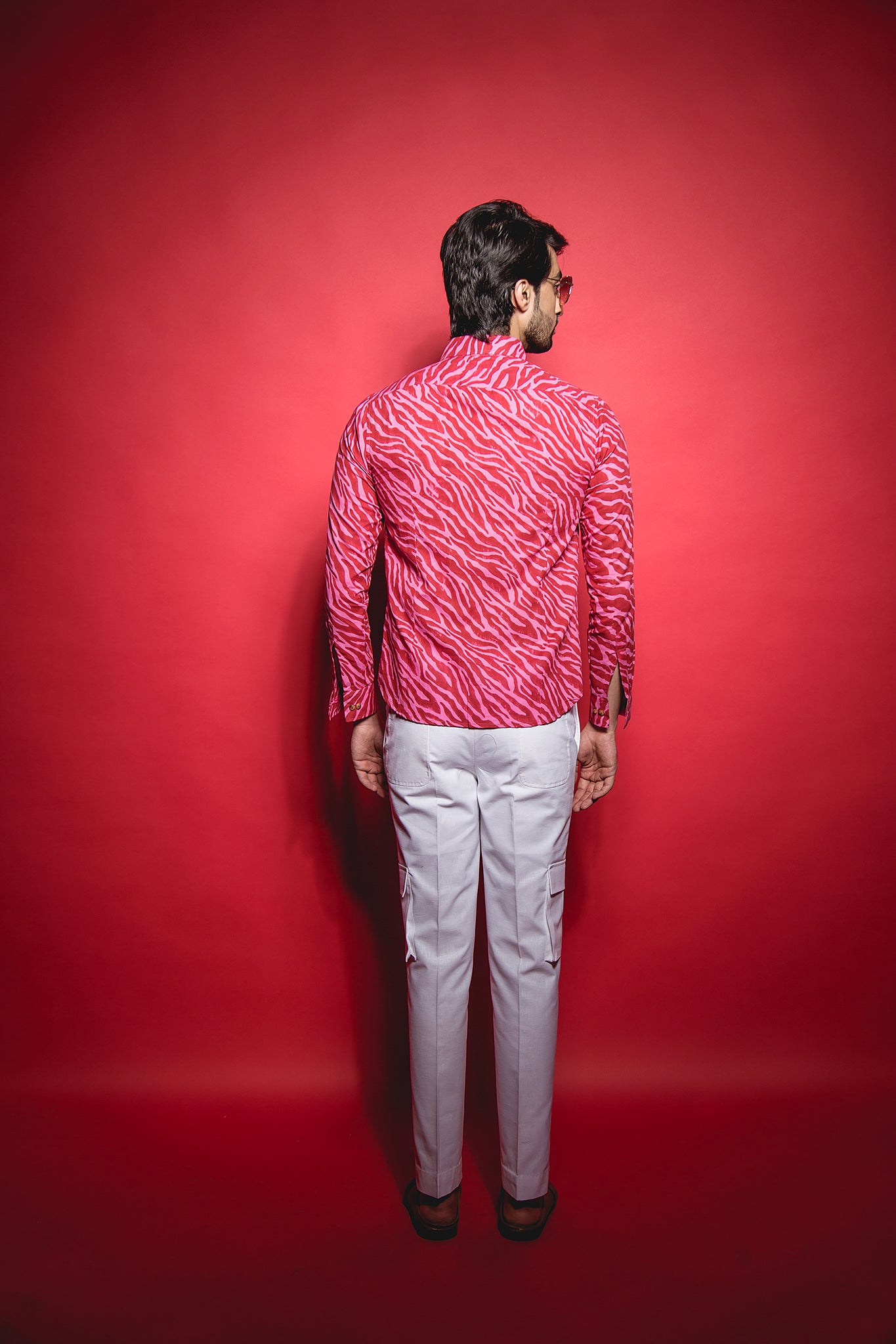 The Pink Red Zebra Classic Shirt