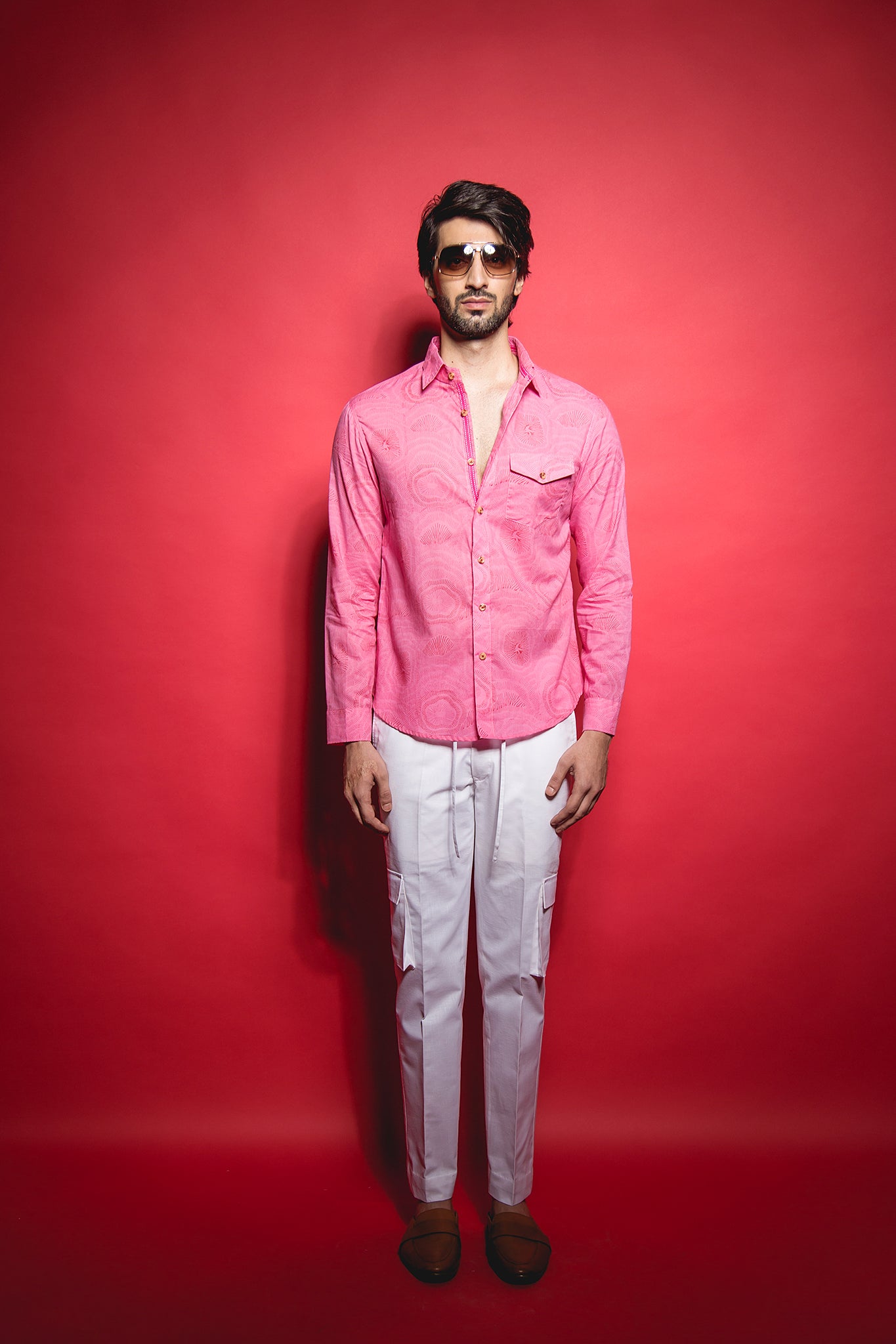 The Pink on Pink Abstract Classic Shirt