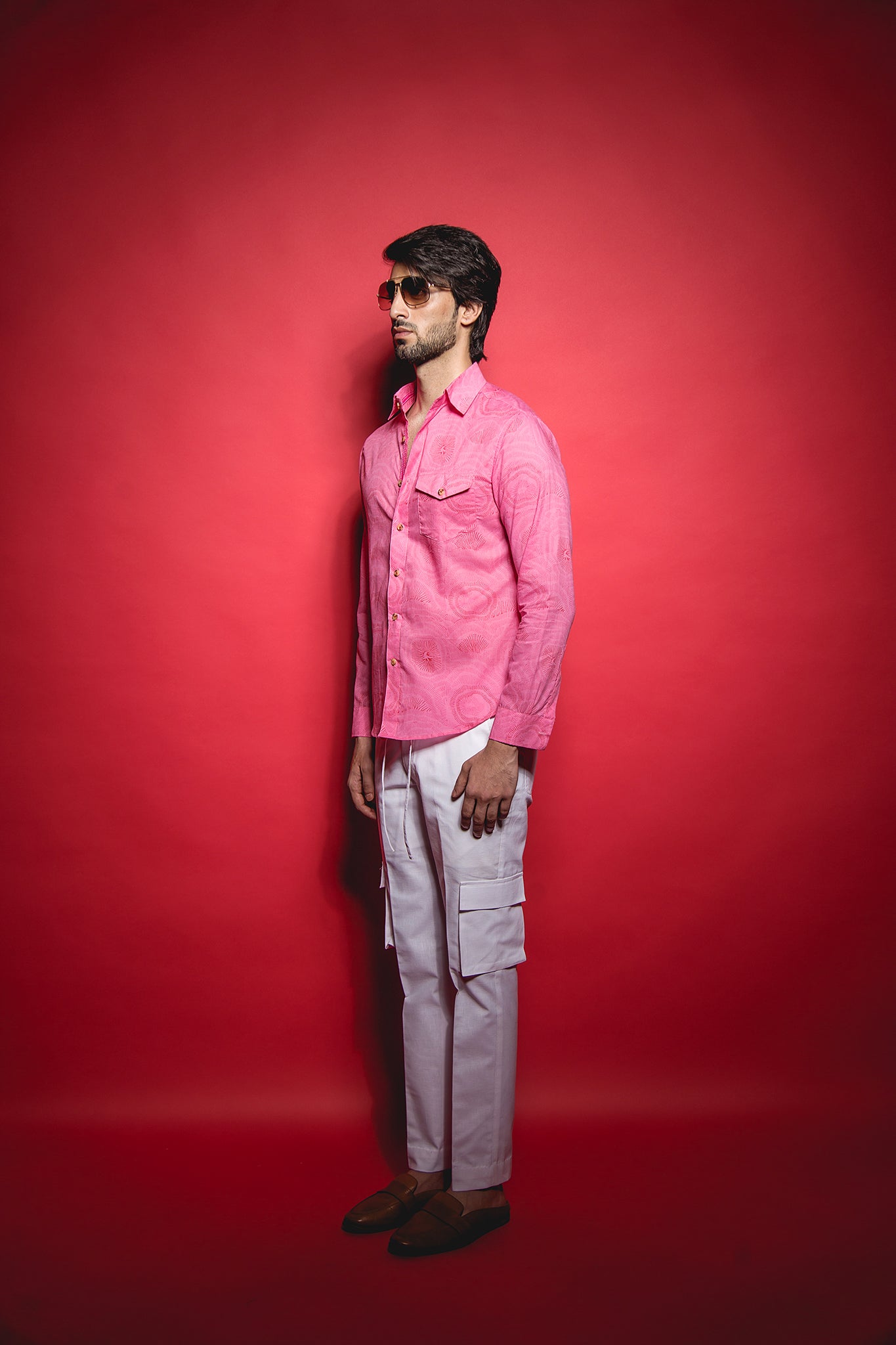 The Pink on Pink Abstract Classic Shirt