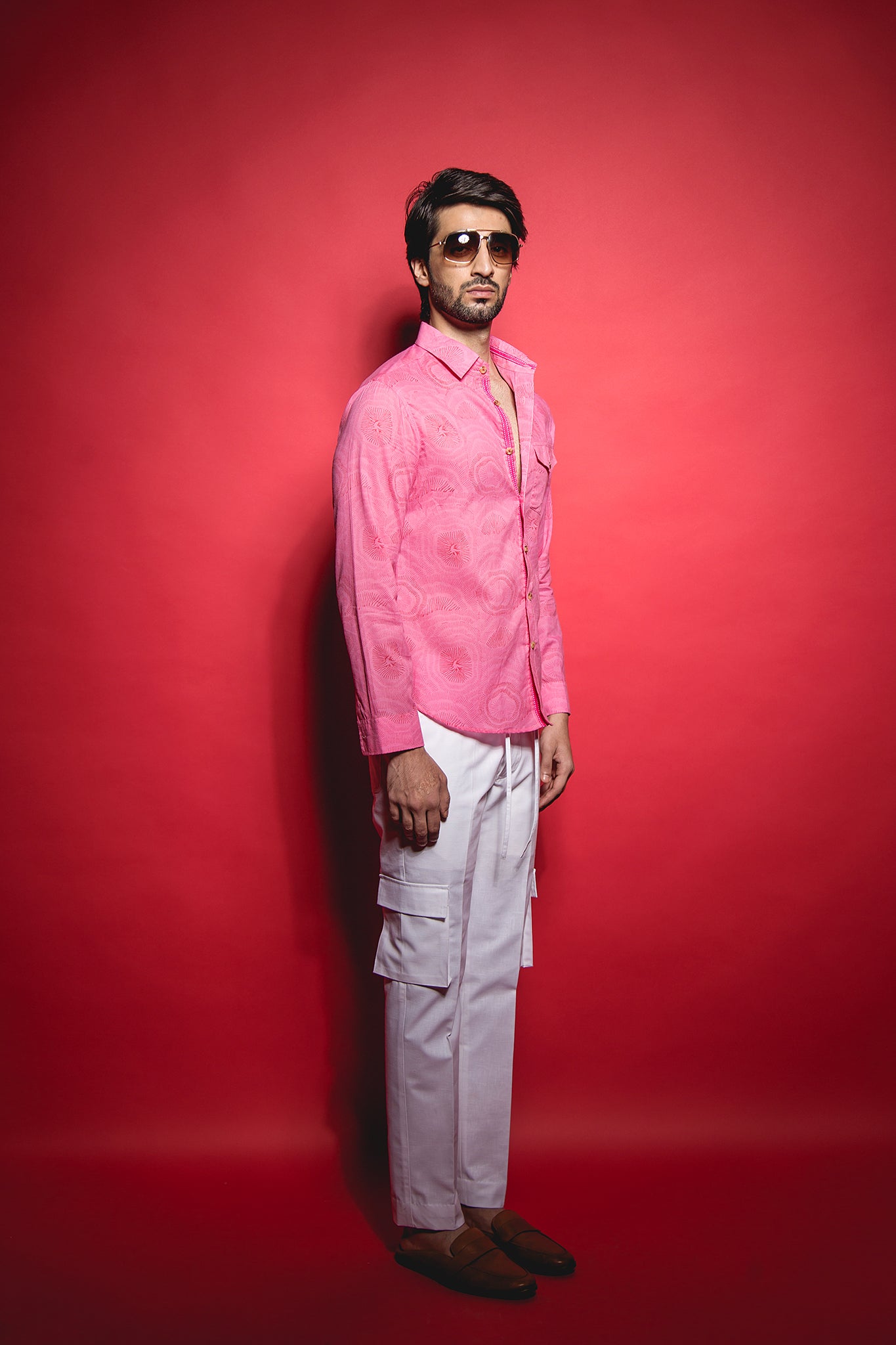 The Pink on Pink Abstract Classic Shirt