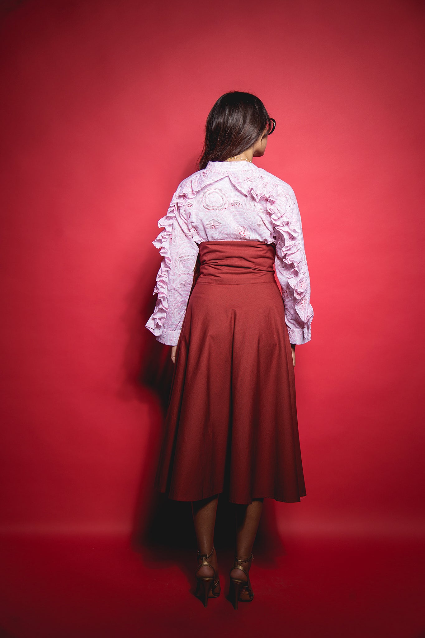 The Red Christian Skirt