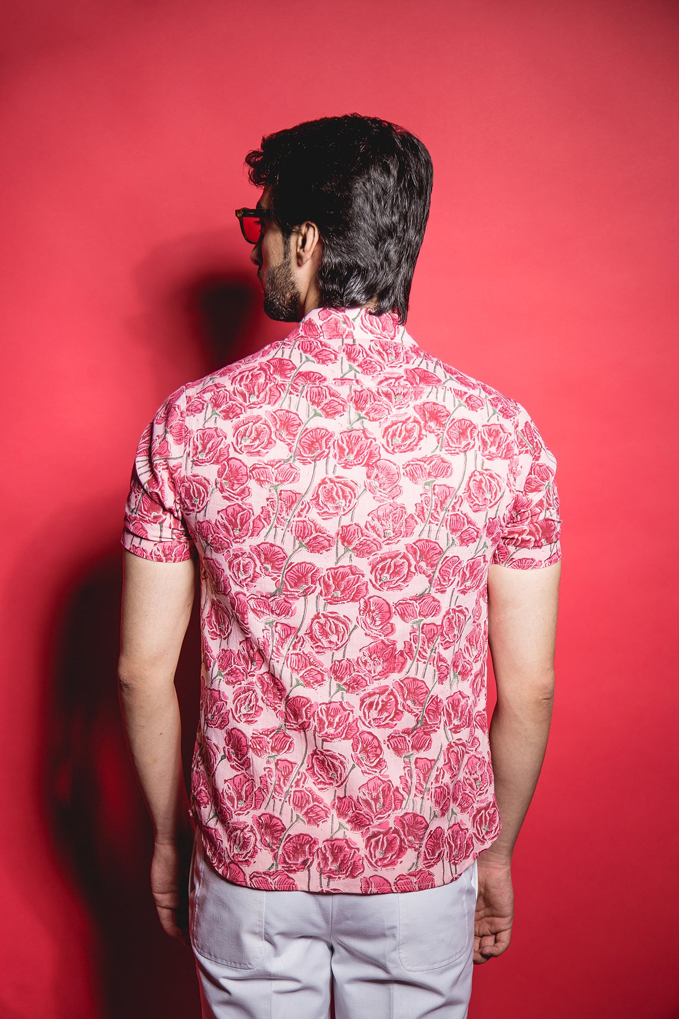 The Pink Rose Resort Shirt