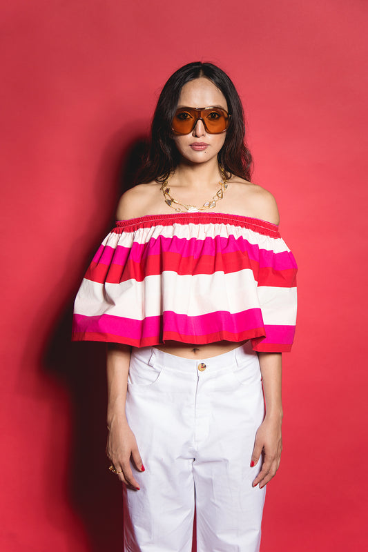 The Candy Flare Tube Top