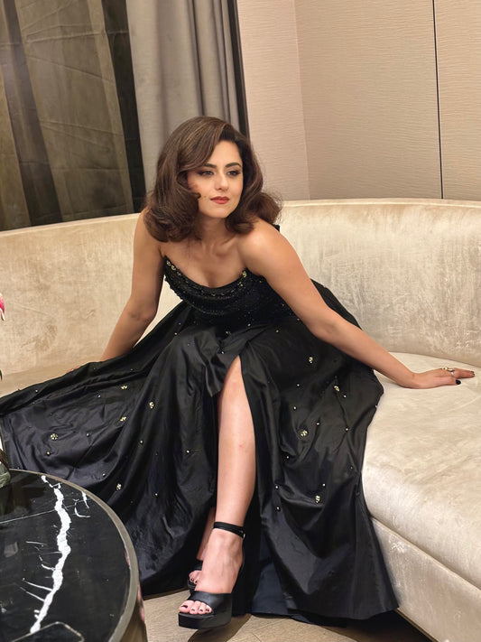 RIDHI DOGRA- The ChromeHeart Cocktail Gown