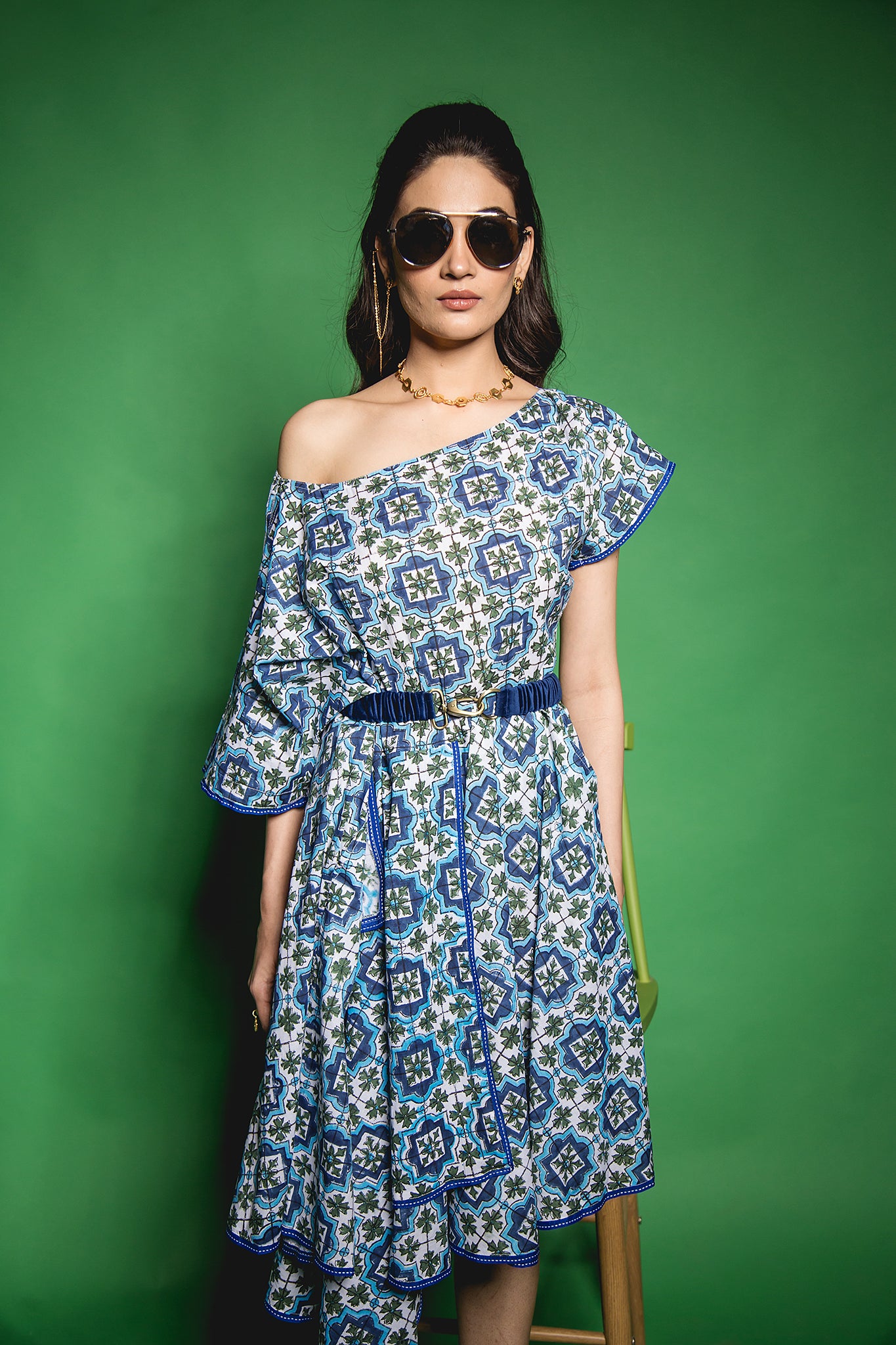 The Moroccon Drop Shoulder Dress