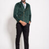 The green biker jacket