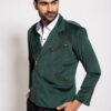 The green biker jacket