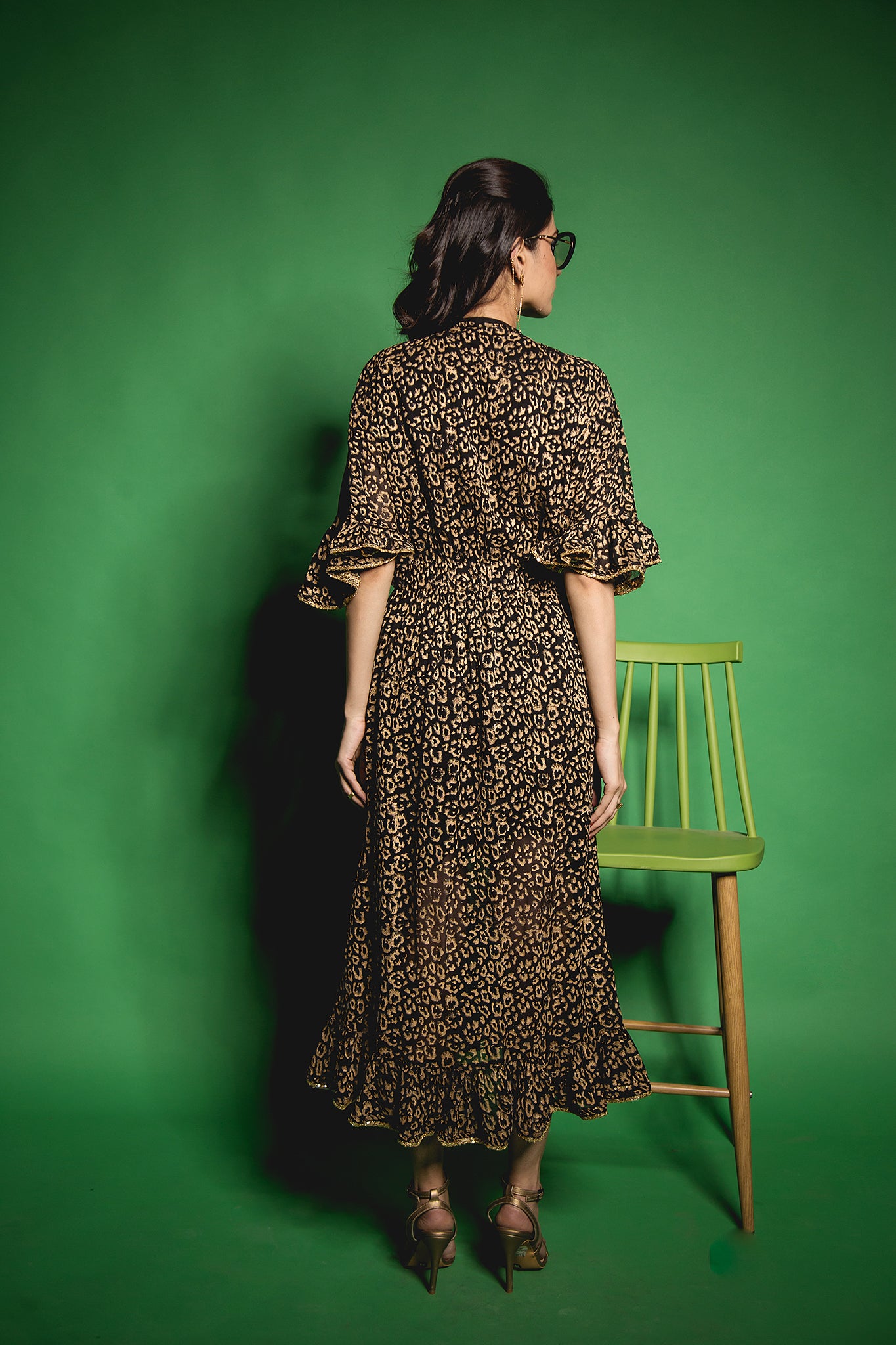 The Leopard Kaftan Dress