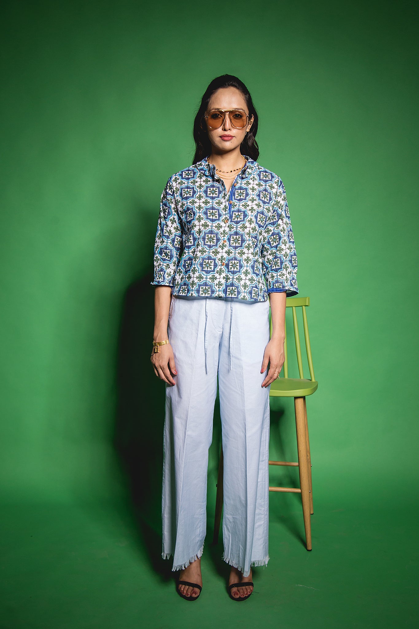 The Moroccon Waistline Shirt