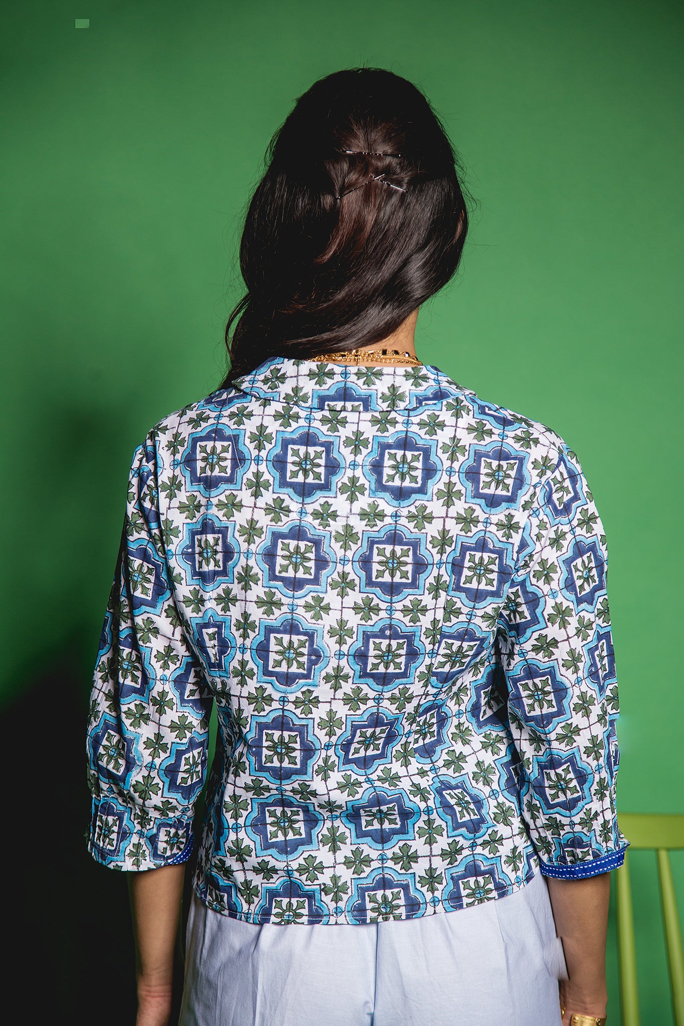 The Moroccon Waistline Shirt