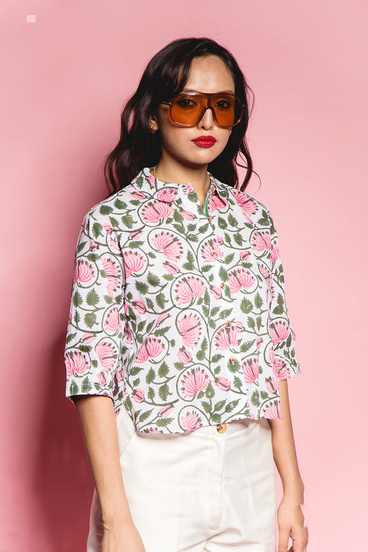 The White Lotus Waistline Shirt