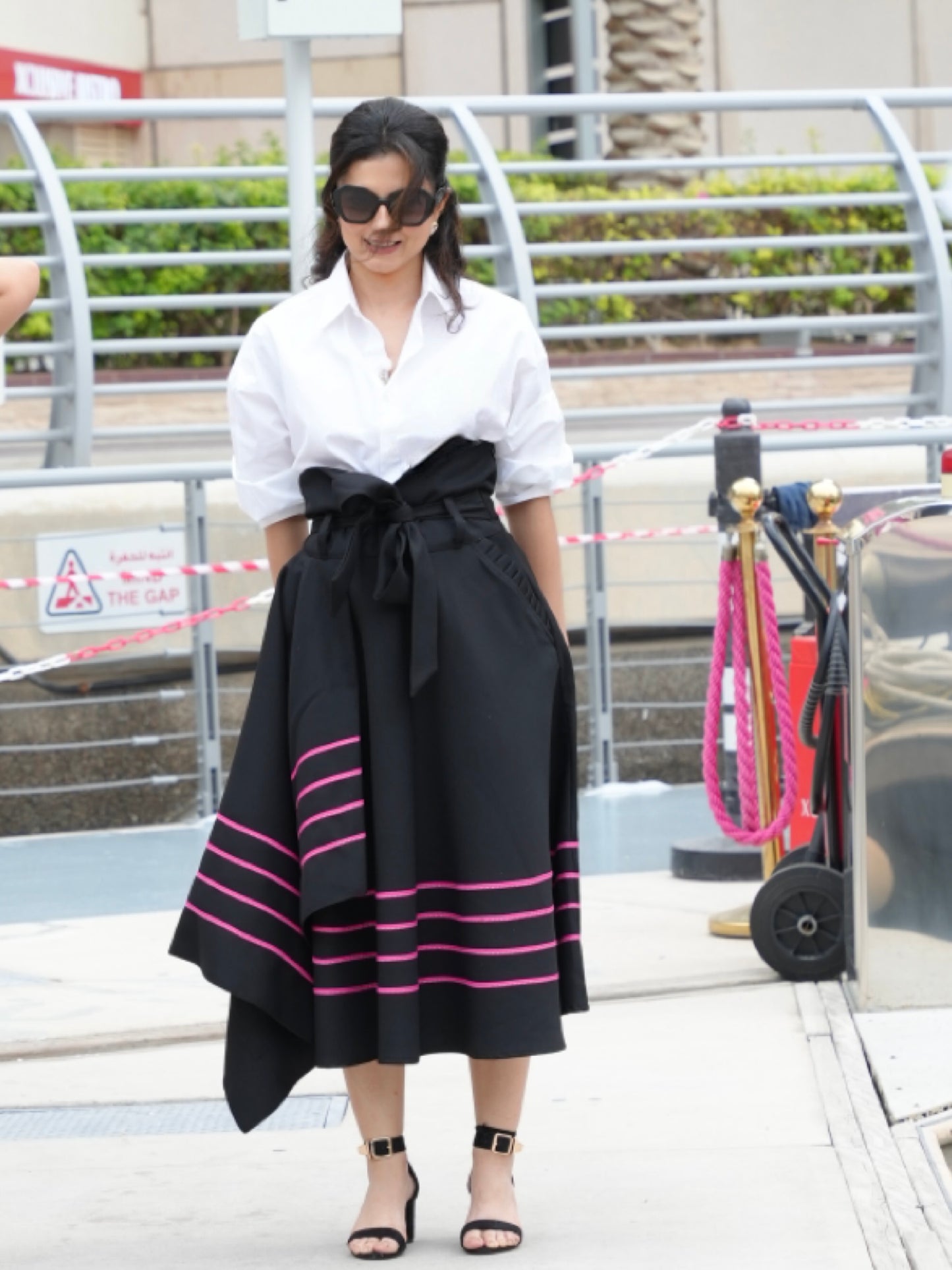 RIDHI DOGRA-The Drape Christian Skirt