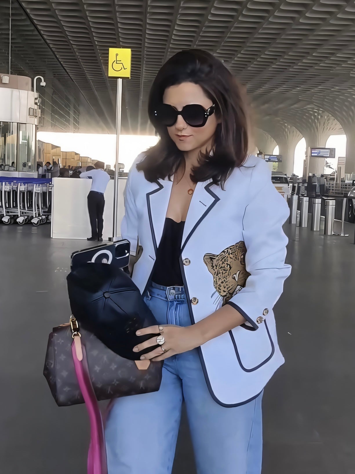 RIDHI DOGRA- The Iconic Cheetah Blazer