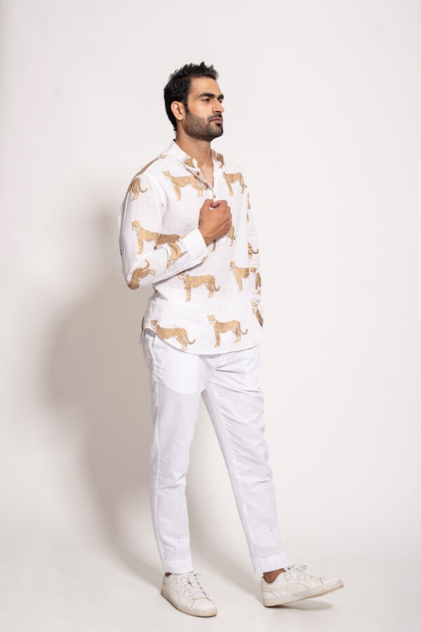 The White Cheetah Short Kurta