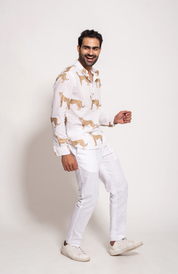 The White Cheetah Short Kurta