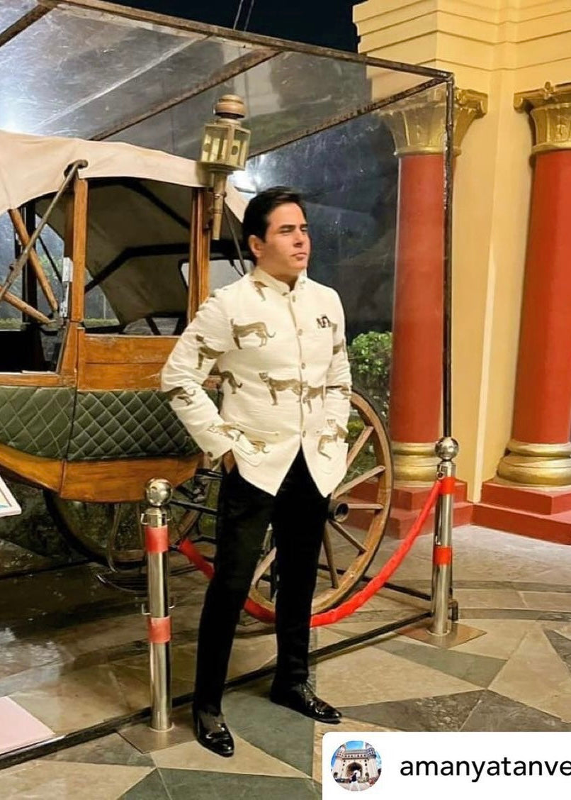 AMAN VERMA- The White Cheetah Bandgala