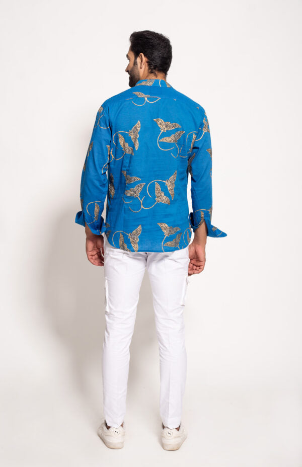 The Blue Stingray Short Kurta