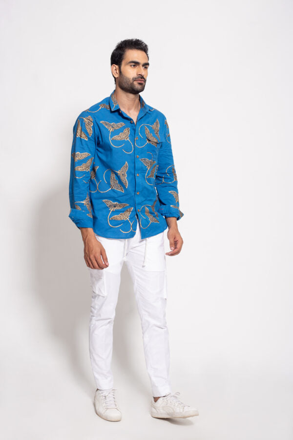 The Blue Stingray Shirt