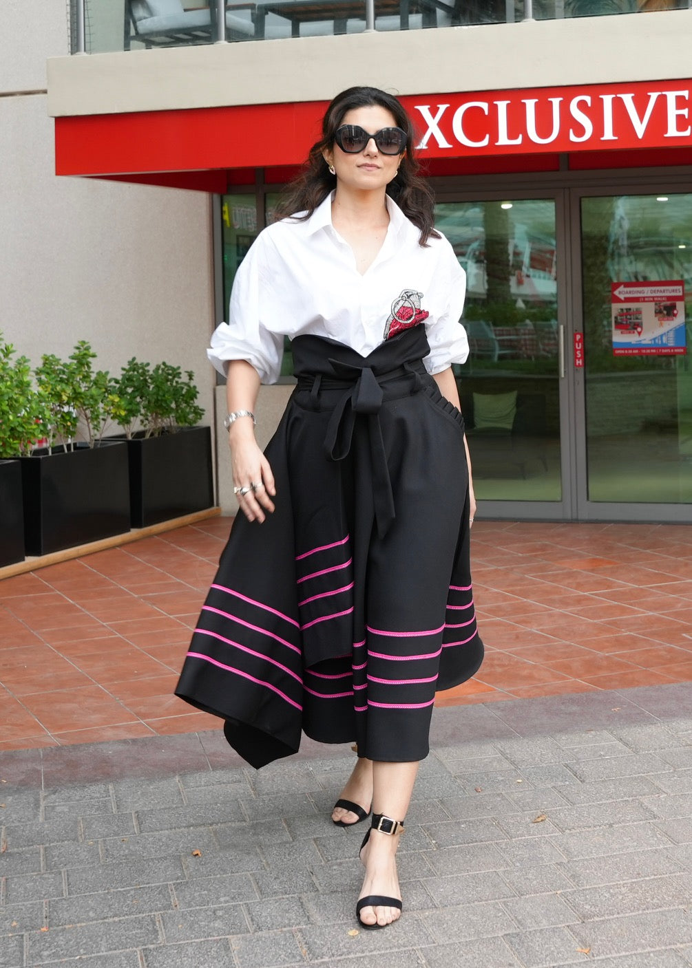 RIDHI DOGRA-The Drape Christian Skirt